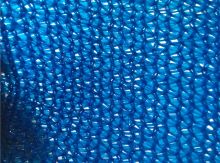 Rede de sombra impermeável azul HDPE